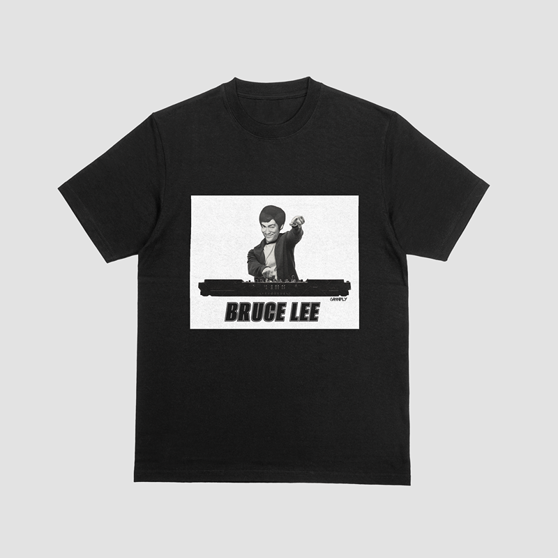 Bruce Lee DJ Shirt